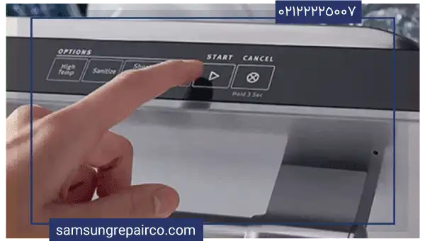 خرابی تاچ پد لمسی و کنترل پنل ظرفشویی